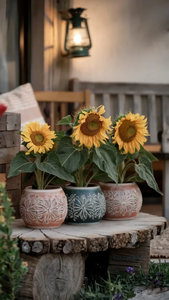 20 Fall Decor Ideas for the Home: Sunflower Theme