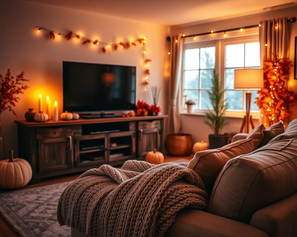 Ambient lighting for autumn