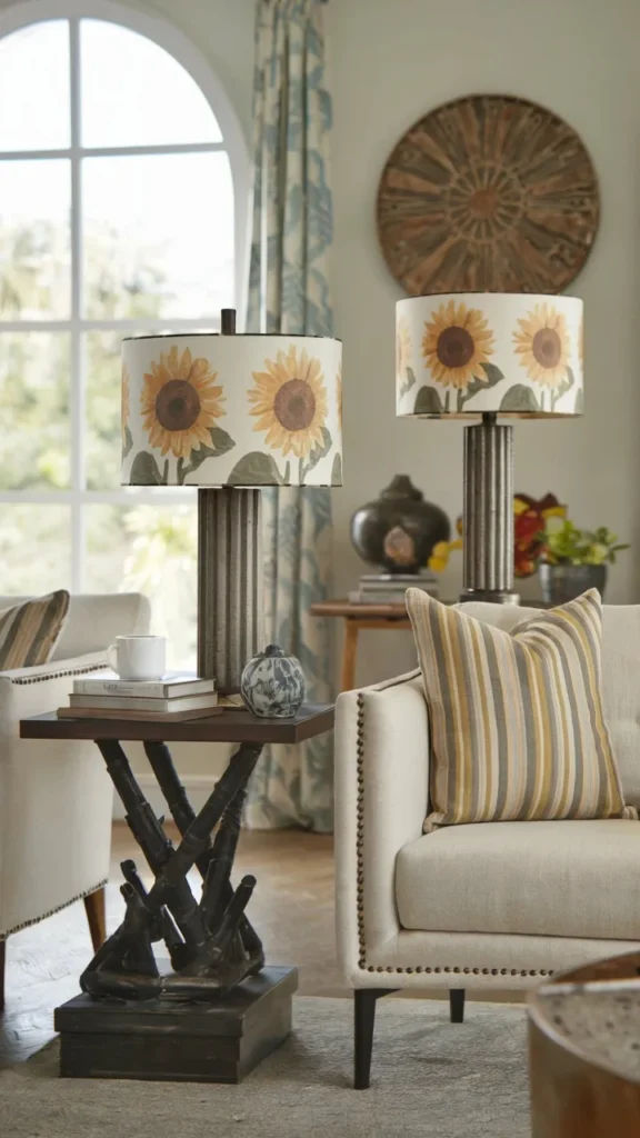 20 Fall Decor Ideas for the Home: Sunflower Theme