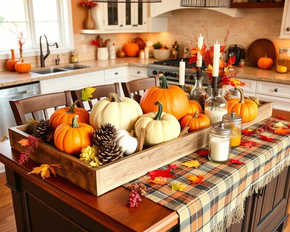 DIY fall kitchen decorations