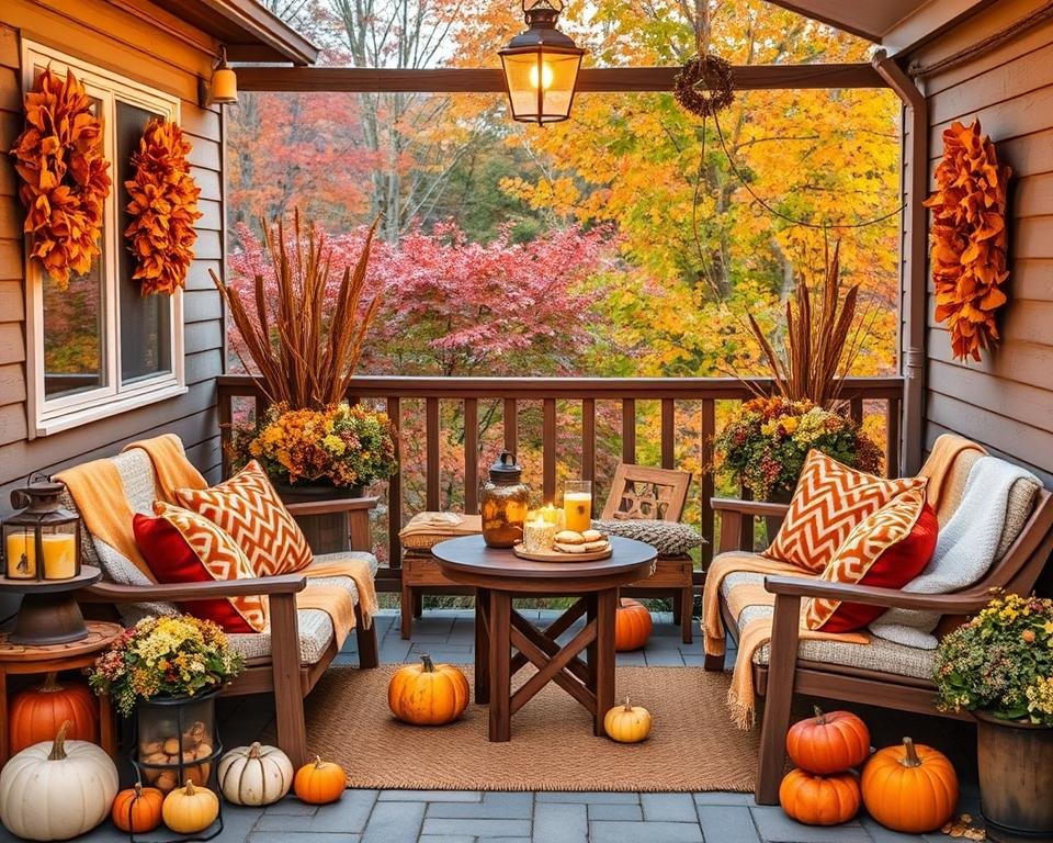 DIY fall patio projects