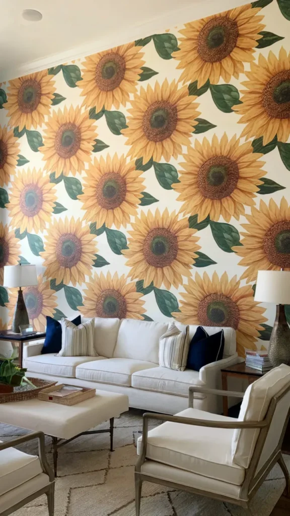 20 Fall Decor Ideas for the Home: Sunflower Theme