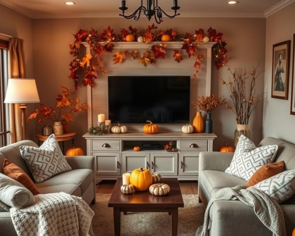 Small space solutions for fall decor