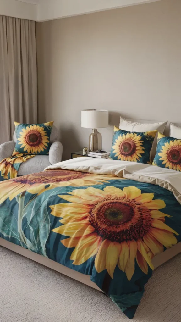 20 Fall Decor Ideas for the Home: Sunflower Theme