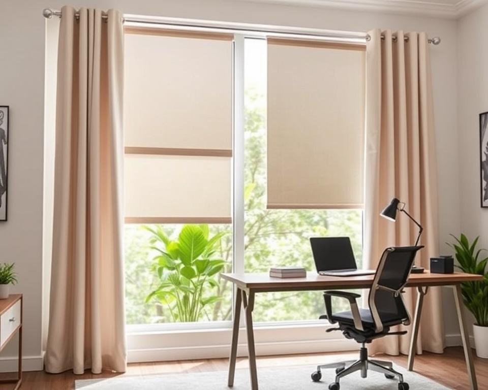 adjustable home office curtains