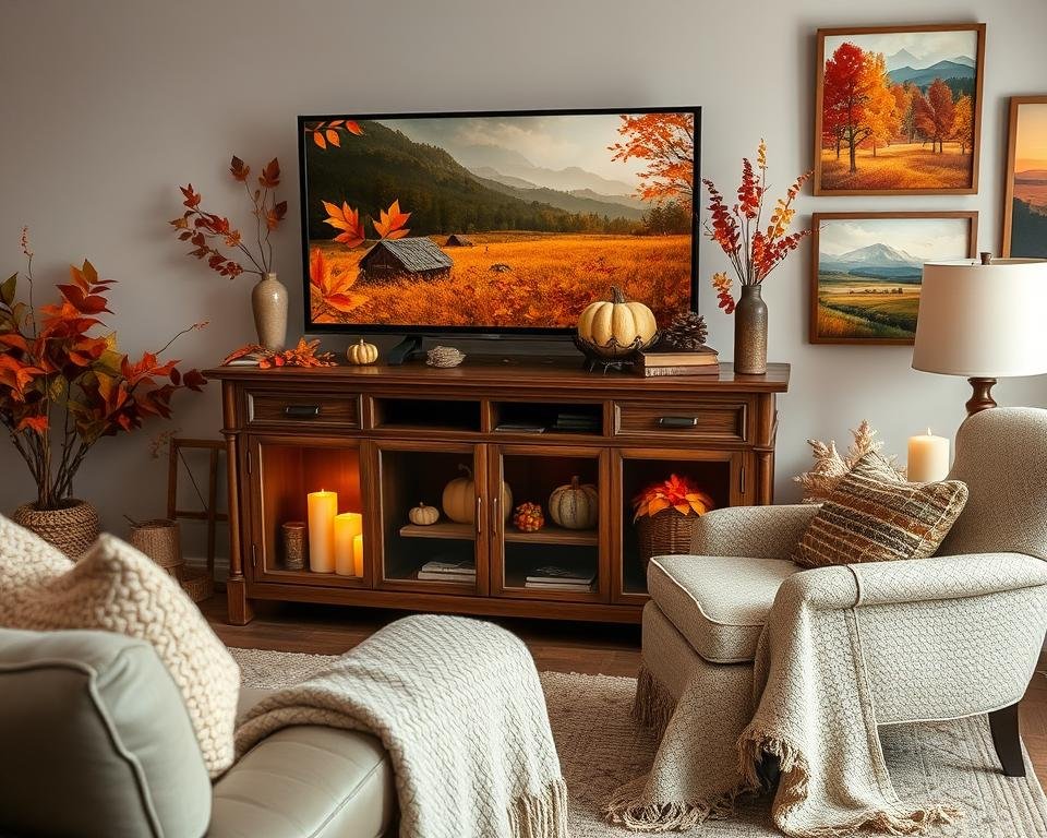 artistic autumn accents