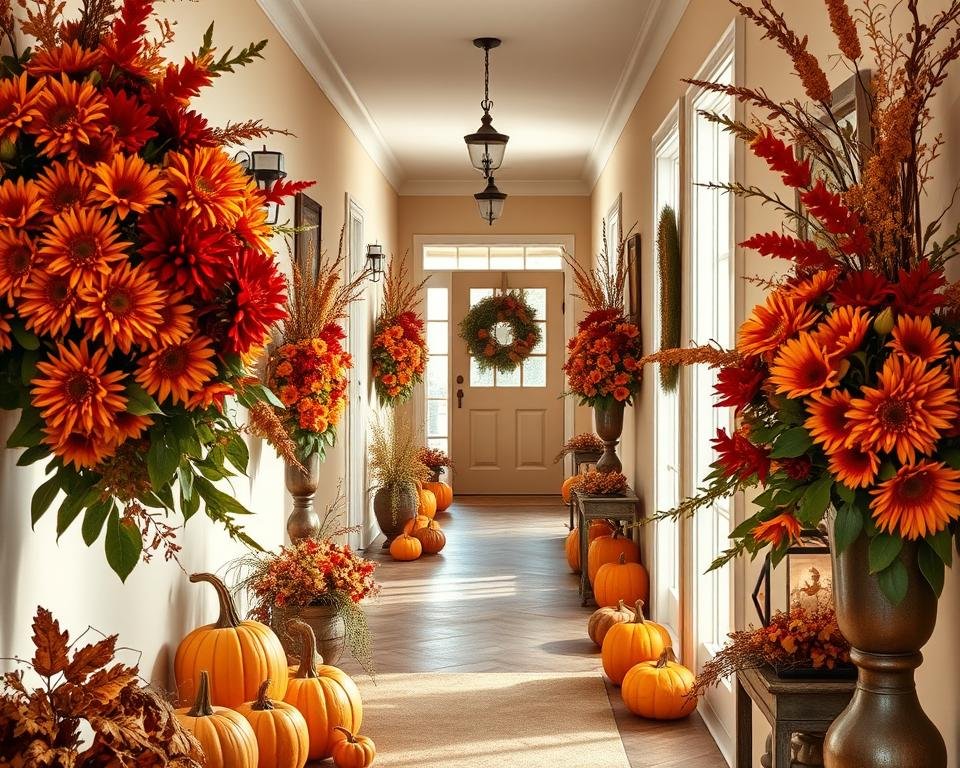 autumn floral arrangements