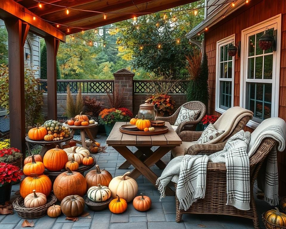 autumn outdoor decorations