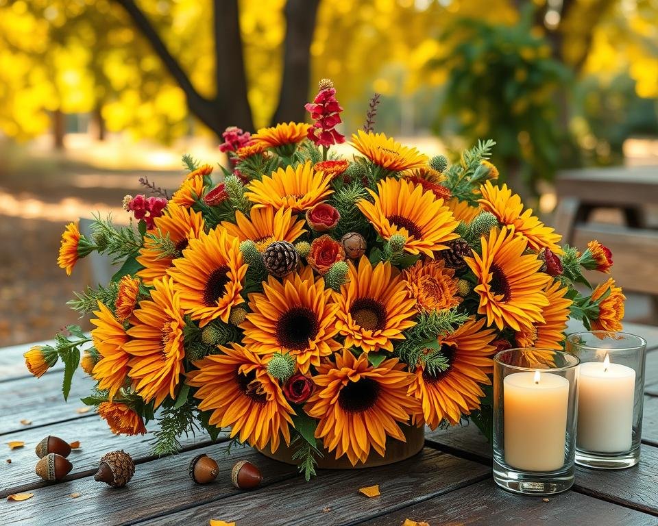 autumn table decorations