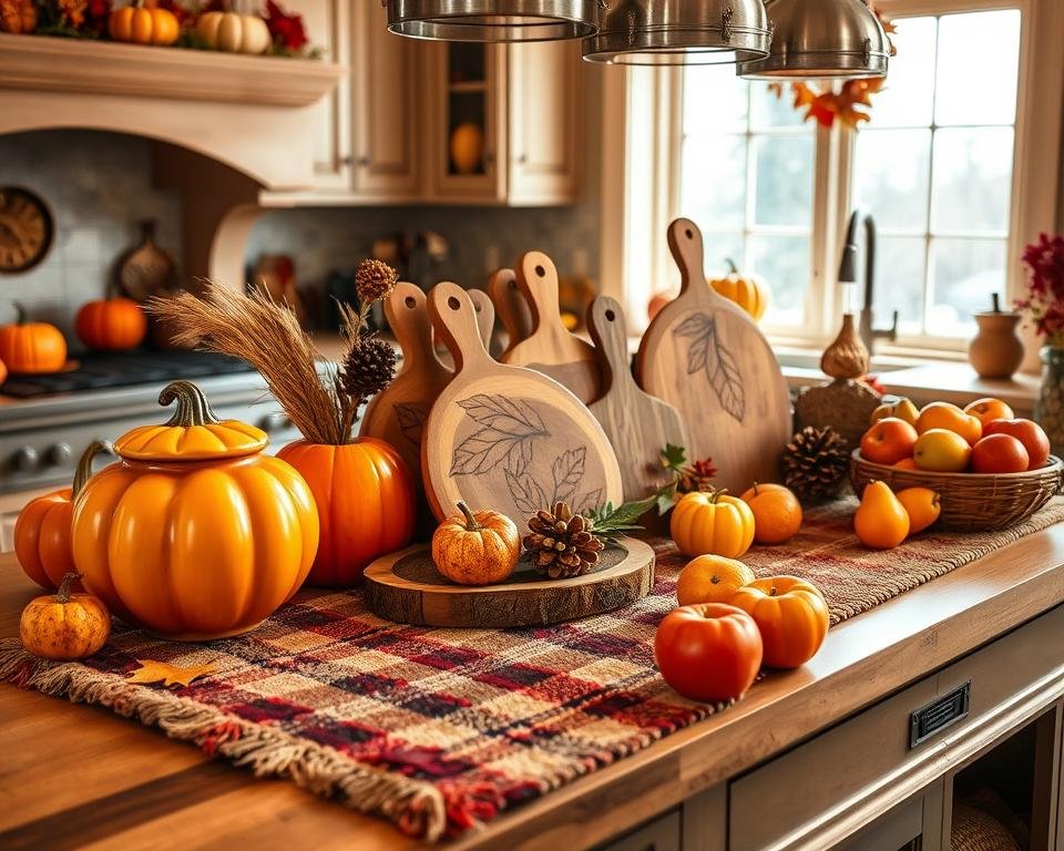 autumnal kitchen accessories