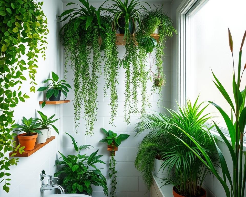 bathroom plants