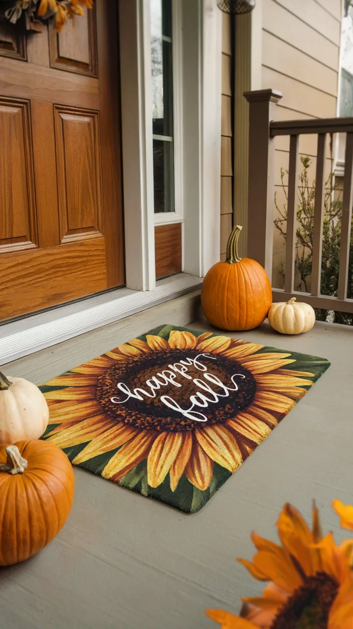 20 Fall Decor Ideas for the Home: Sunflower Theme