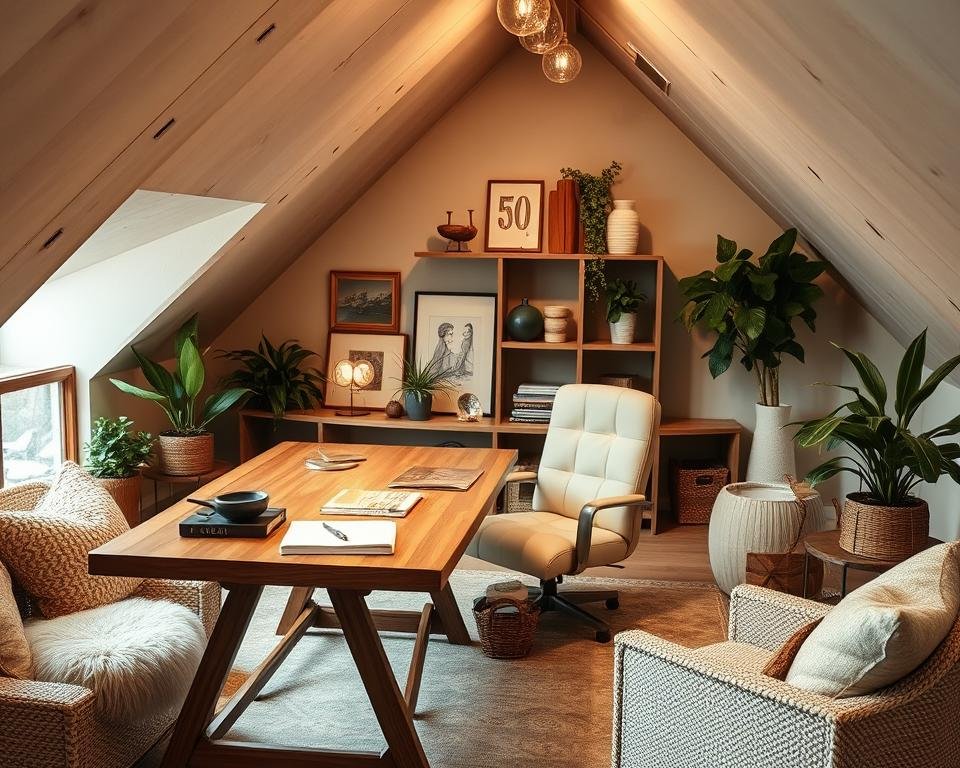 color schemes for attic office