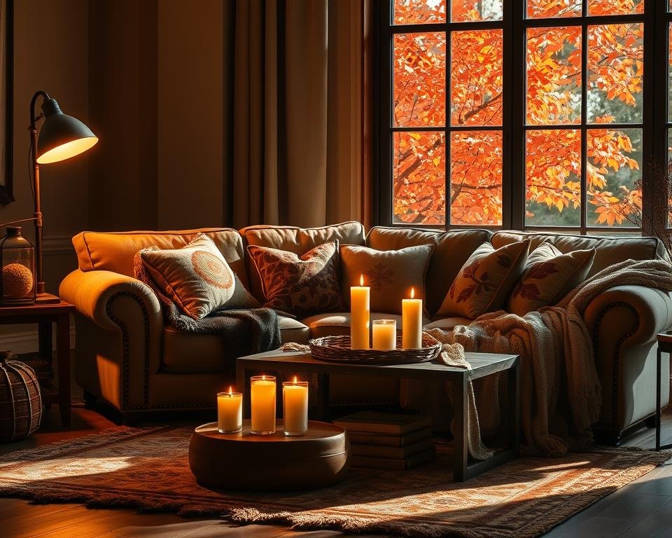 cozy ambiance lighting