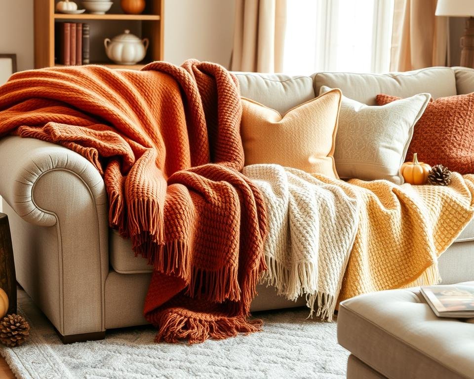 cozy blankets for the sofa