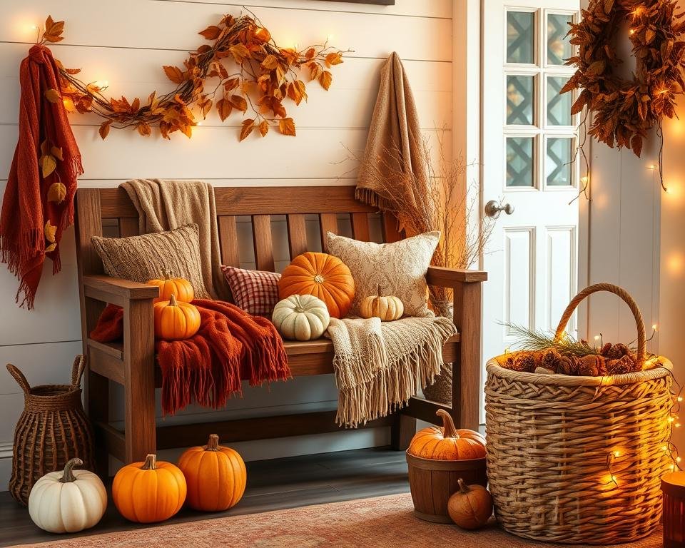 cozy fall entryway ideas