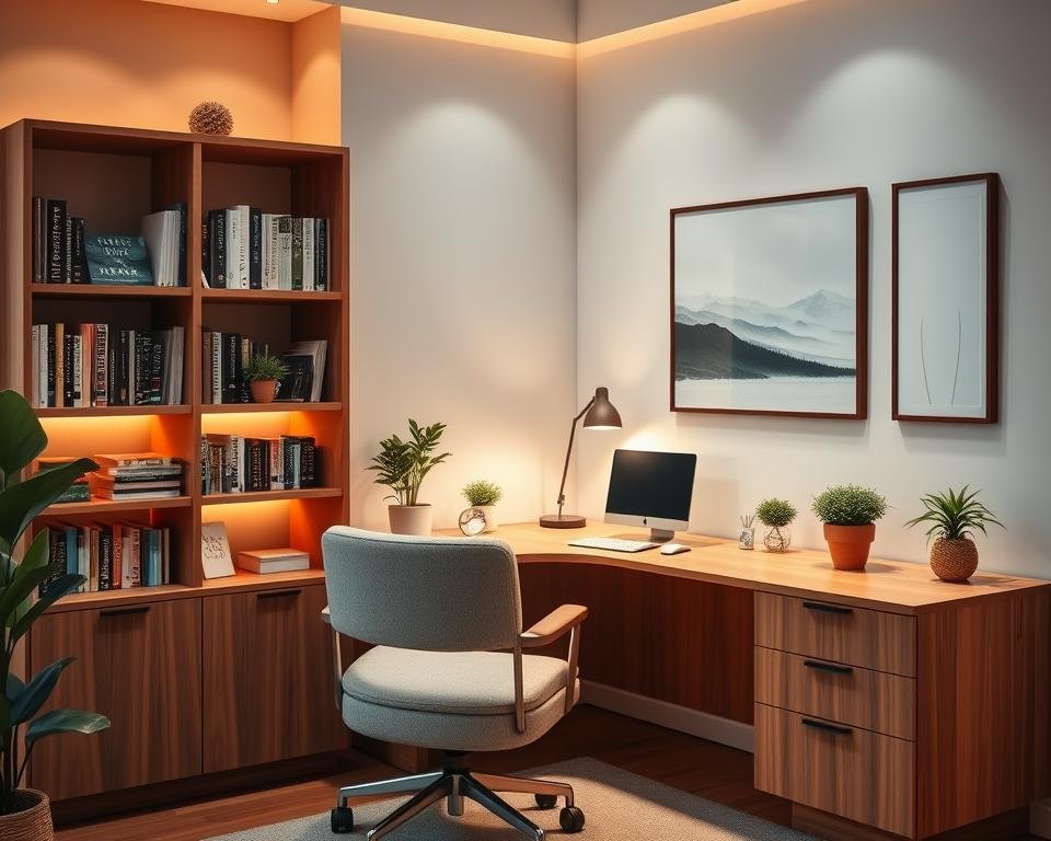 cozy home office design