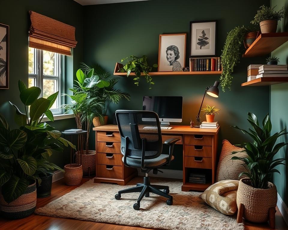 cozy home office