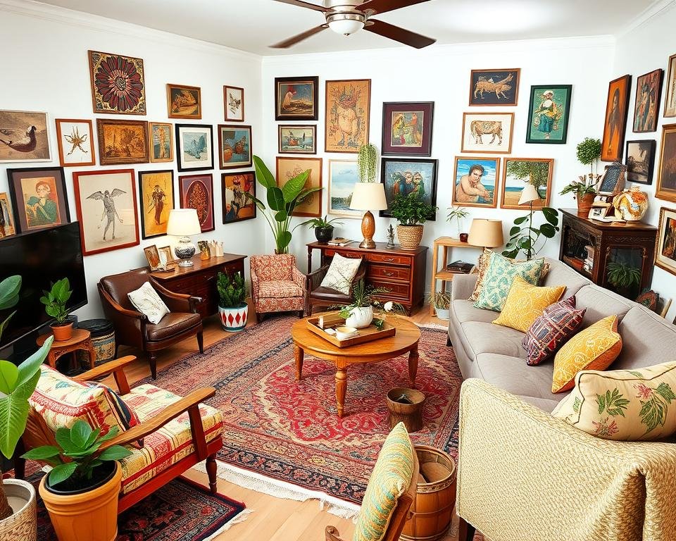 eclectic home decor