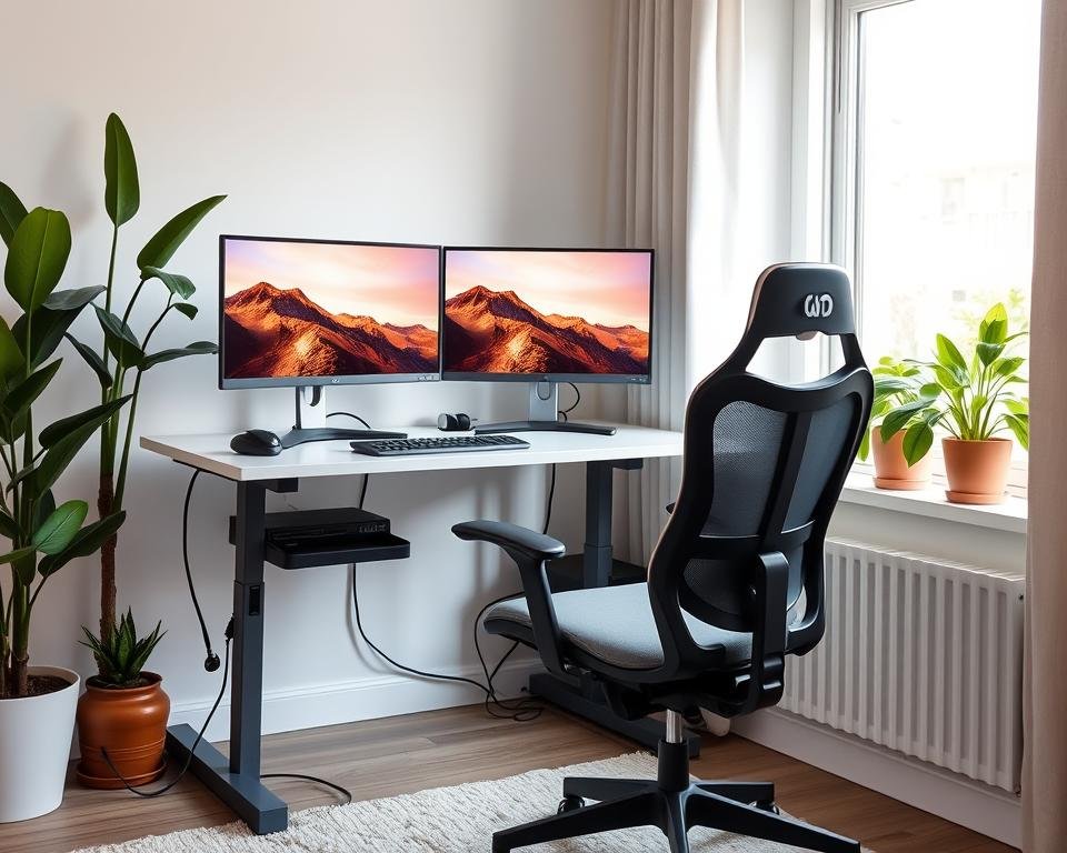 ergonomic home office setup