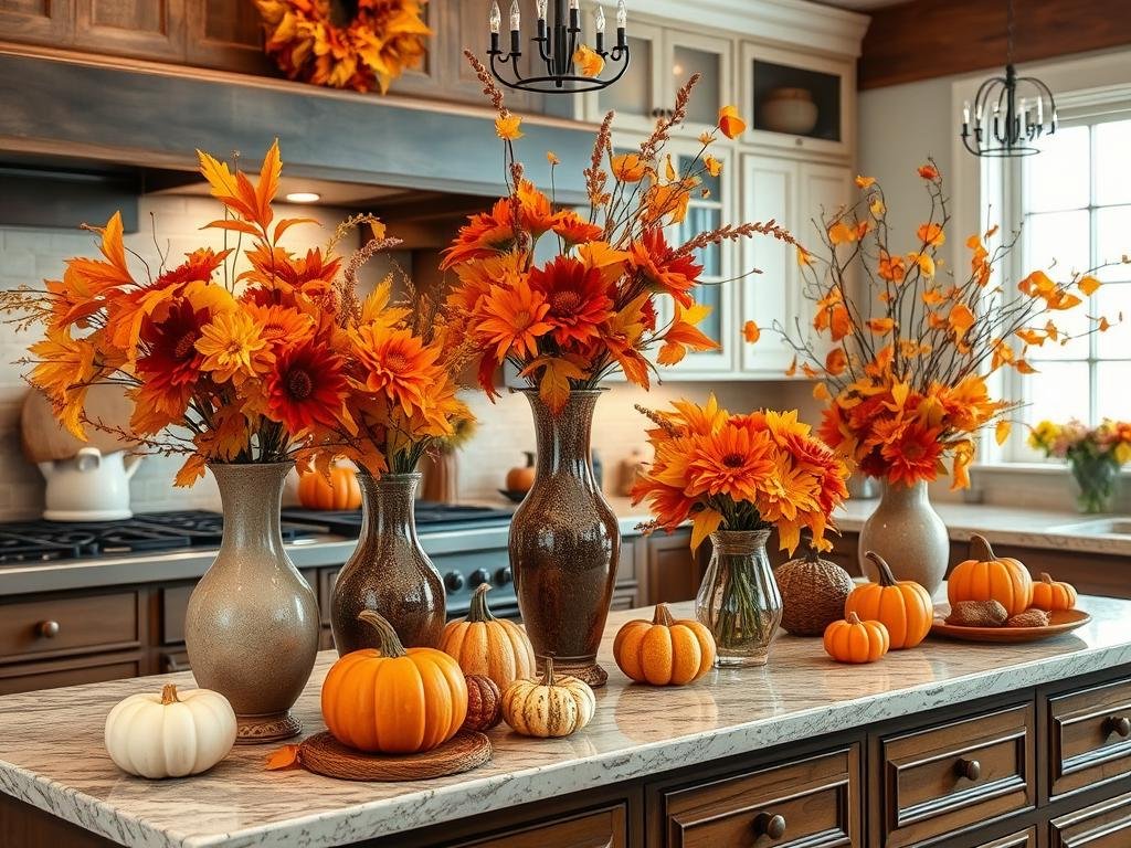 fall decor ideas for the home kitchens vases