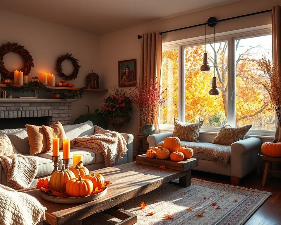 fall home decor aesthetic