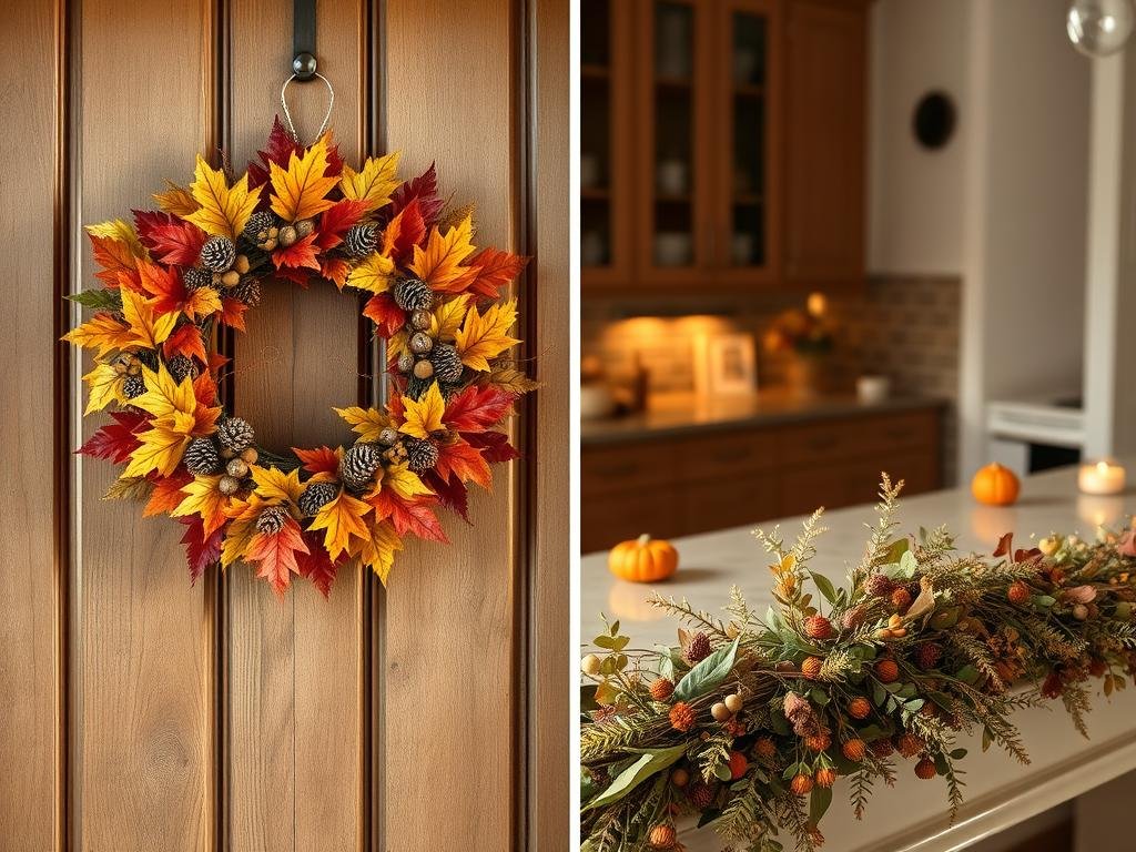 fall wreaths and garlands