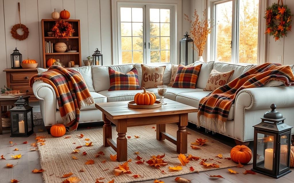 farmhouse style autumn decor