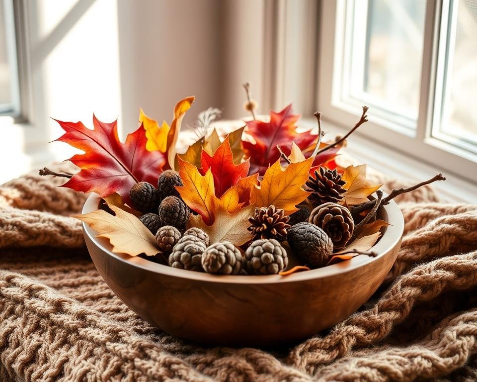 foraged autumn accents