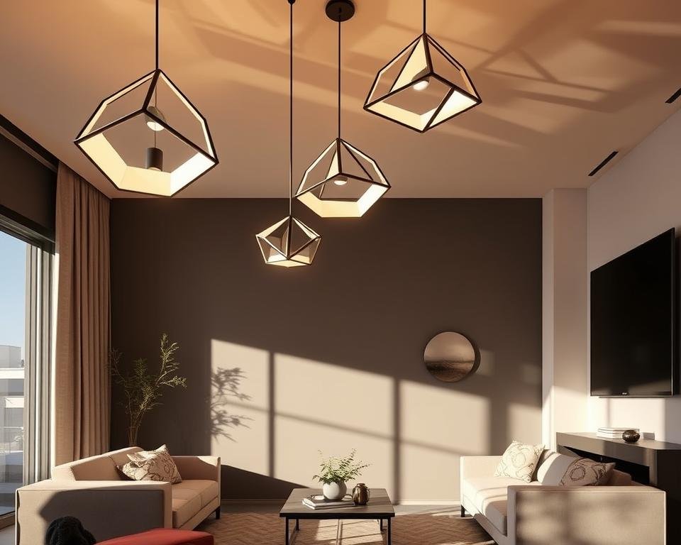 geometric light fixtures