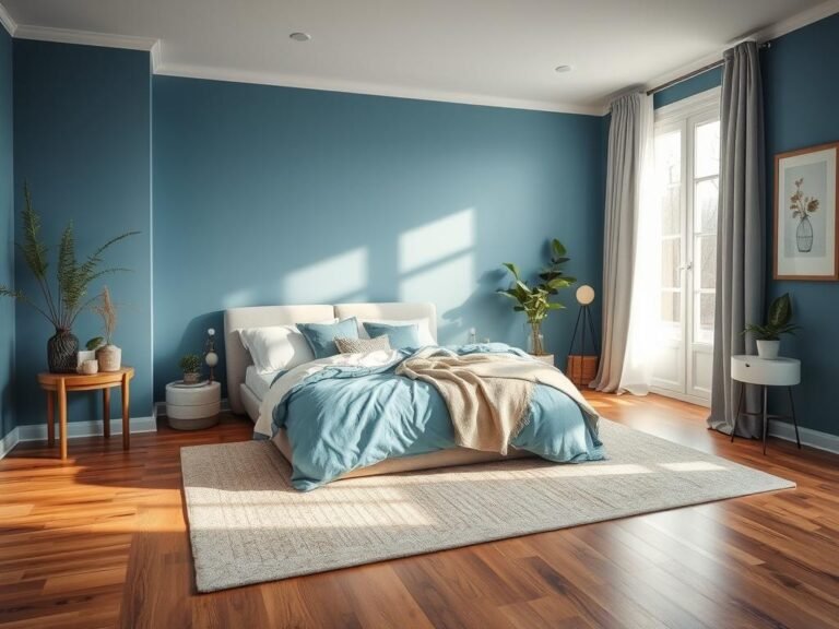 home bedroom refresh blue