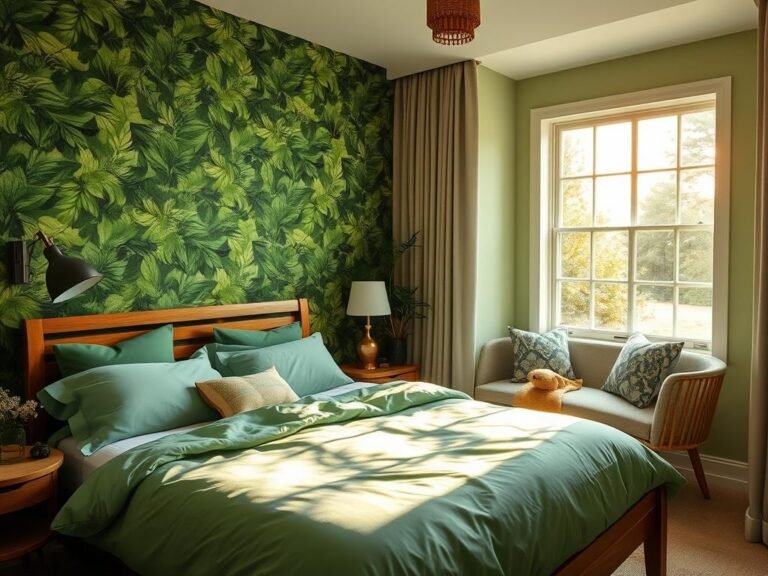 home bedroom refresh green