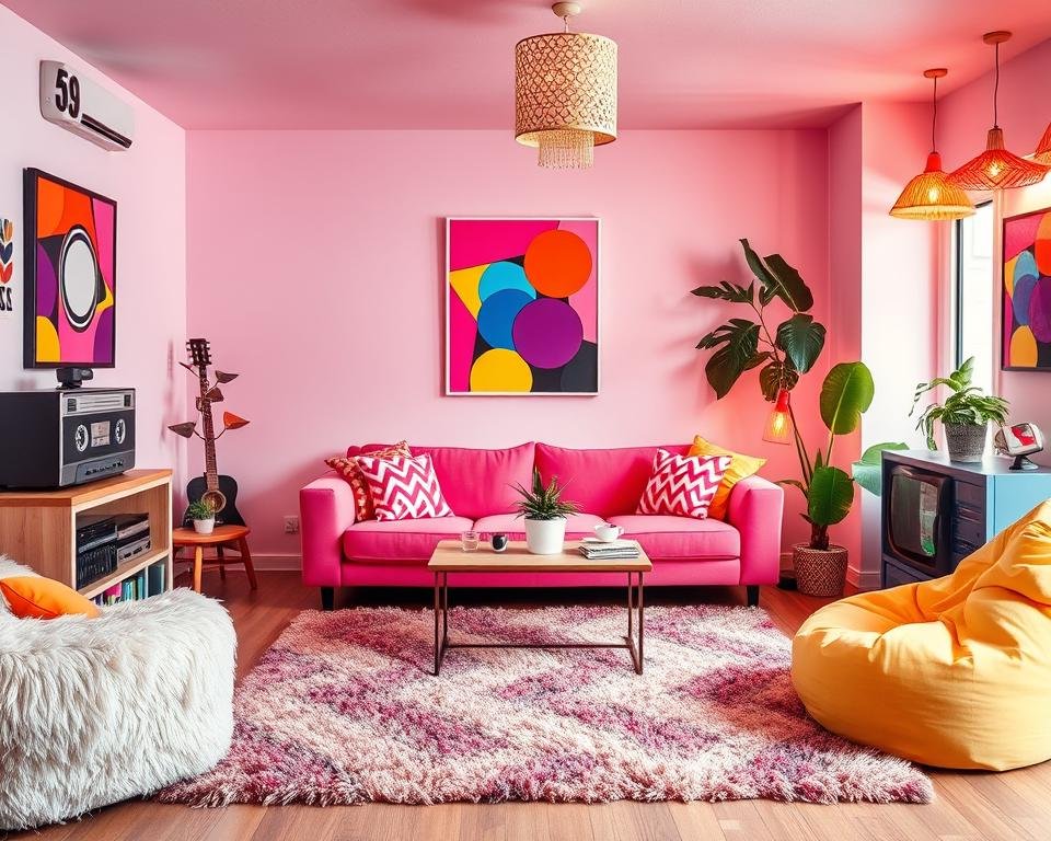 home decor 80s inspired