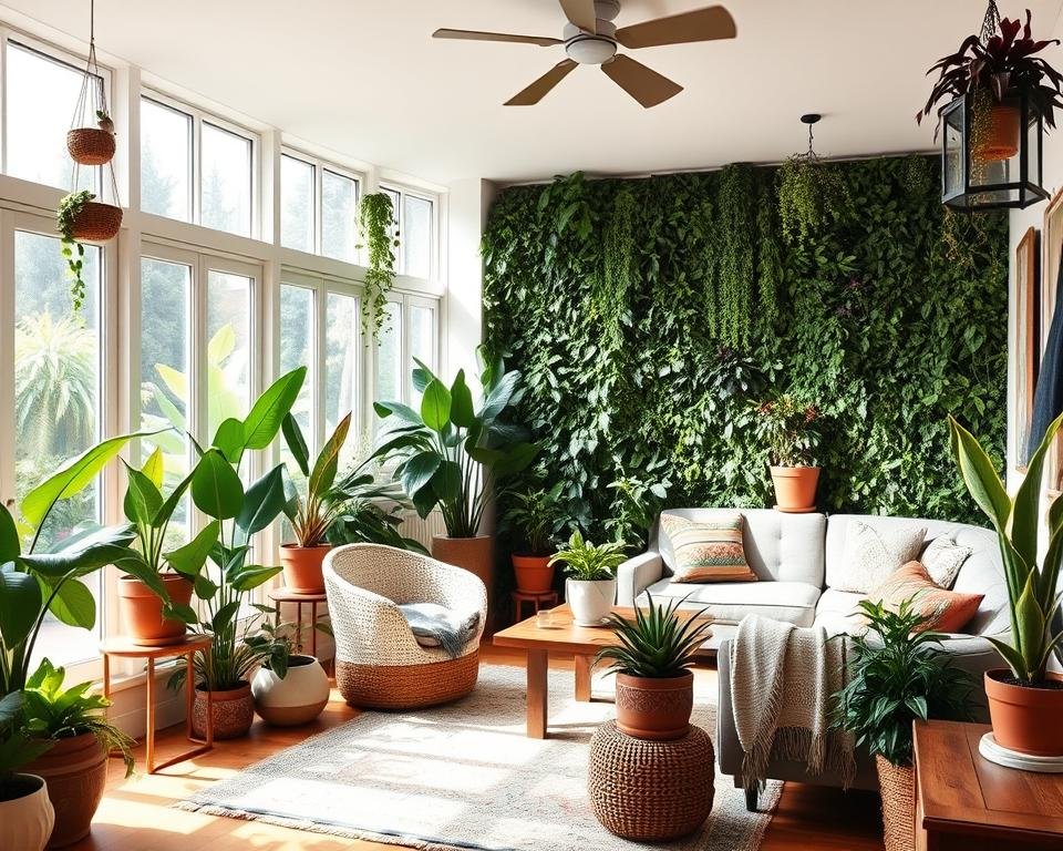 home decor with plants