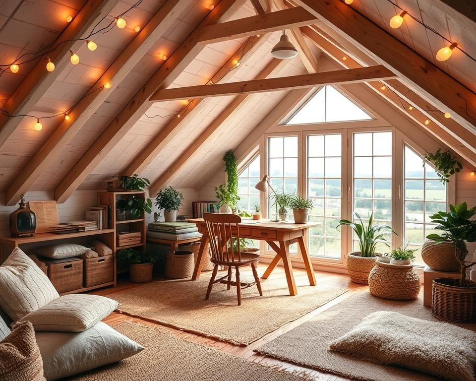 home office decor attic room