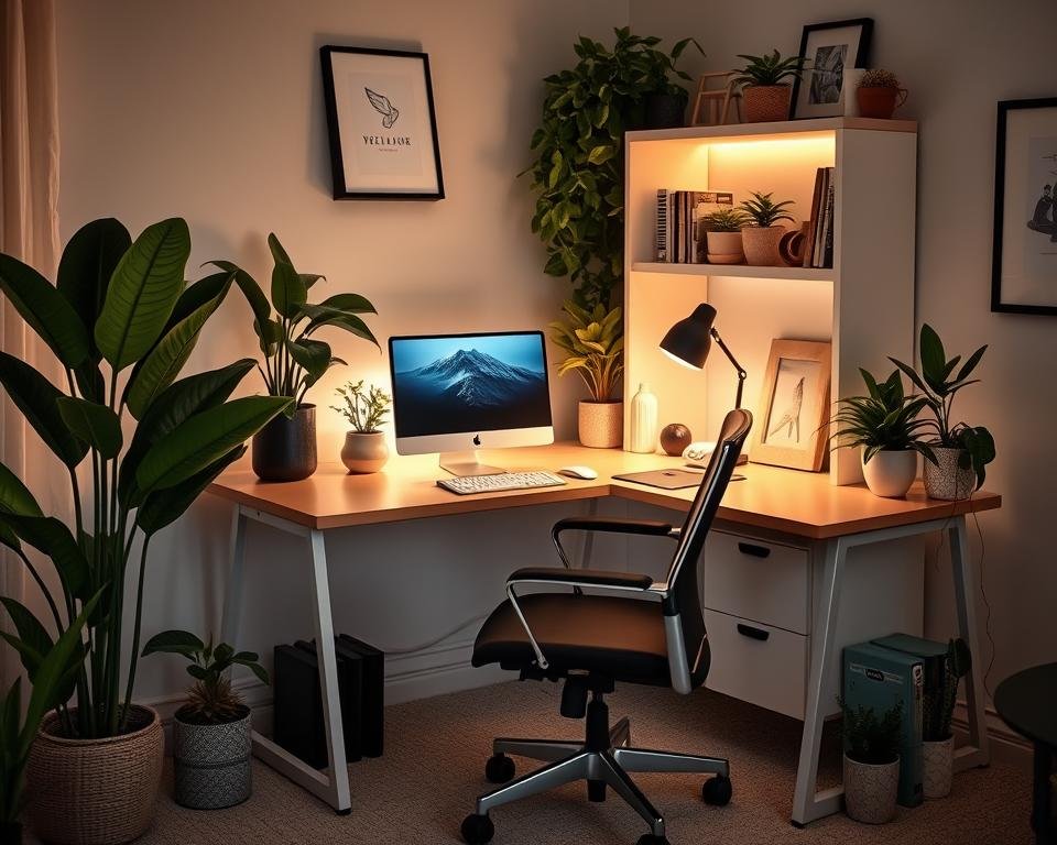 home office decor corner desk