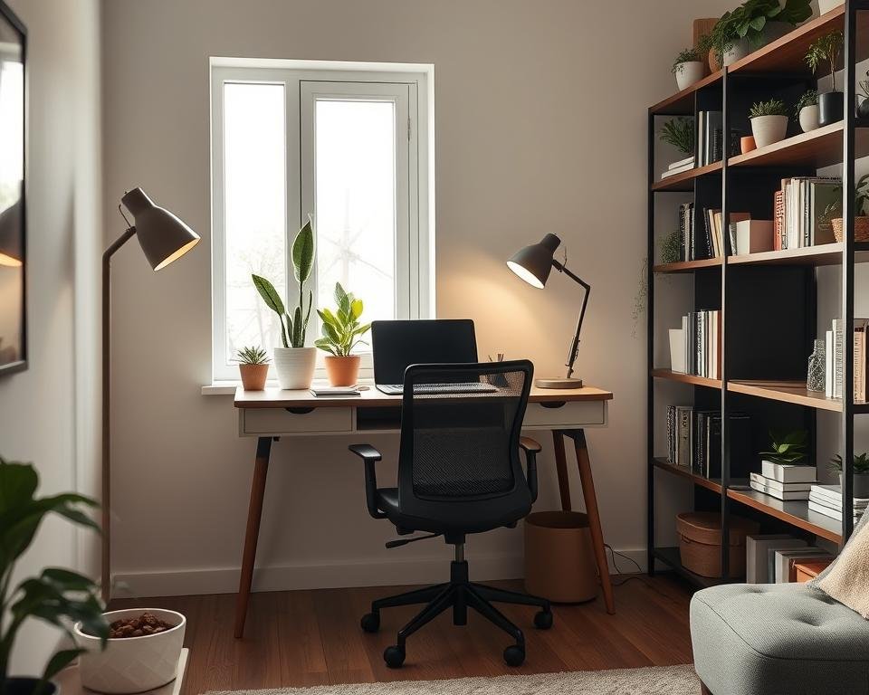 home office decor for small spaces