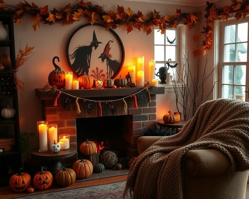 homemade Halloween decor