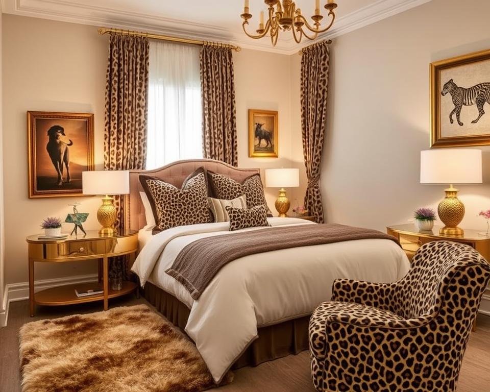 leopard home decor bedroom