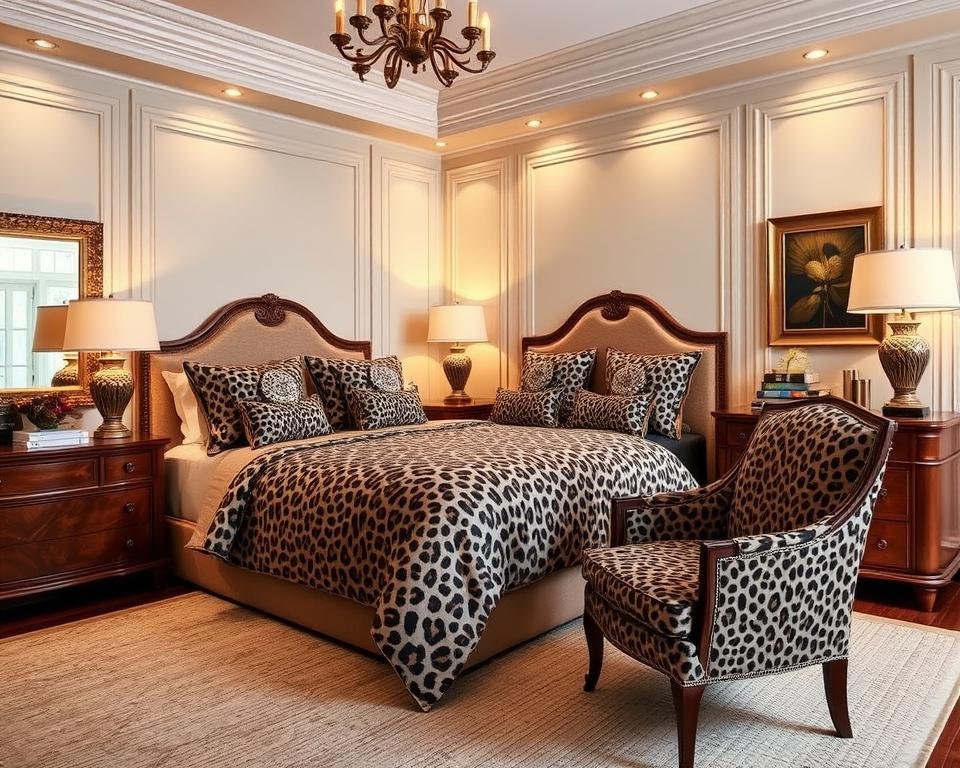 leopard home decor bedroom