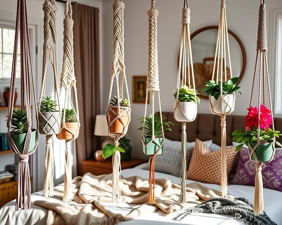 macrame plant hanger patterns