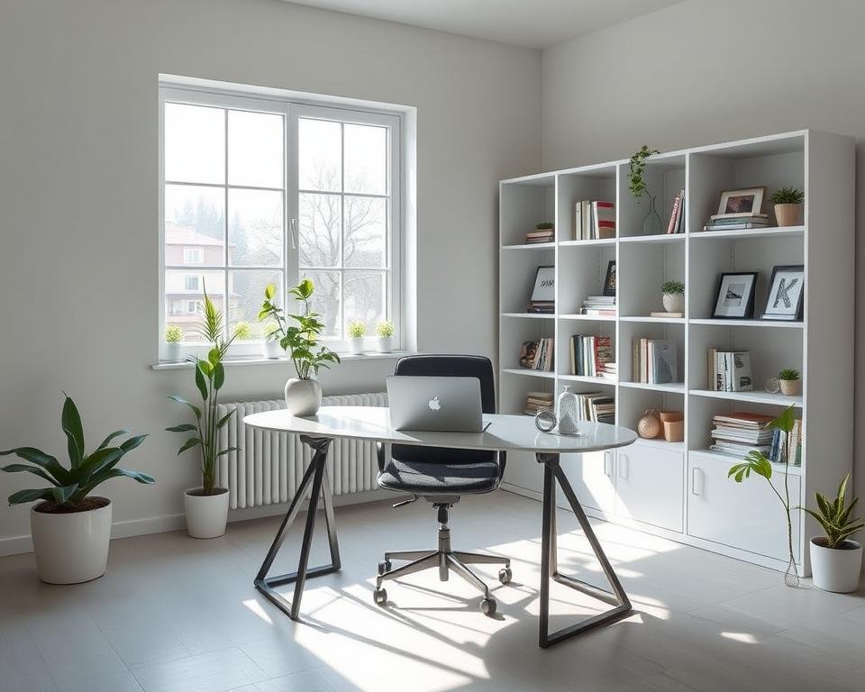 minimalist home office