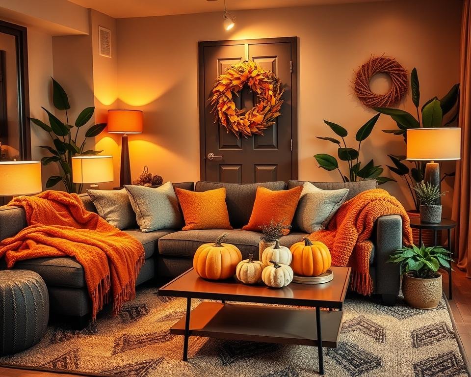 modern apartment autumn touches