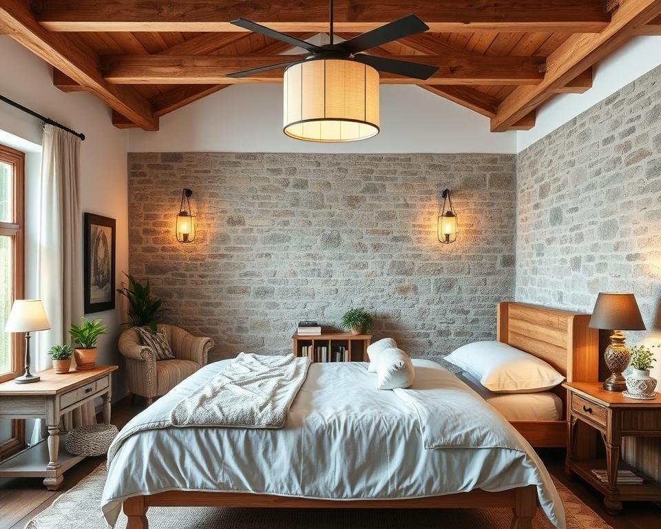 modern rustic home decor bedroom