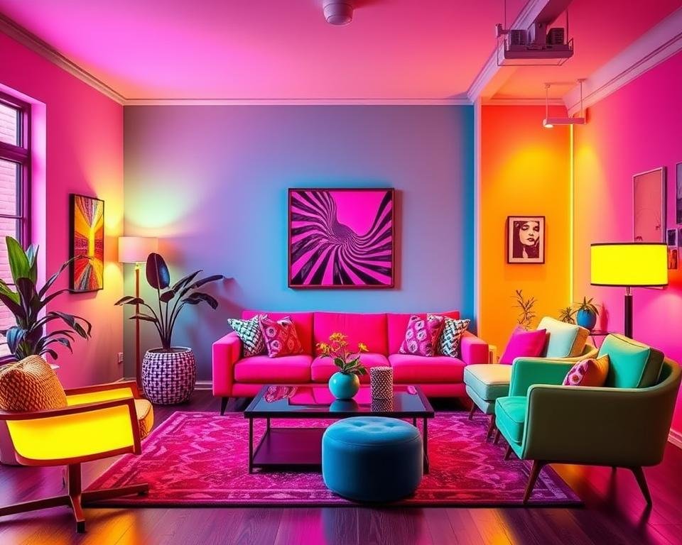 neon color palettes