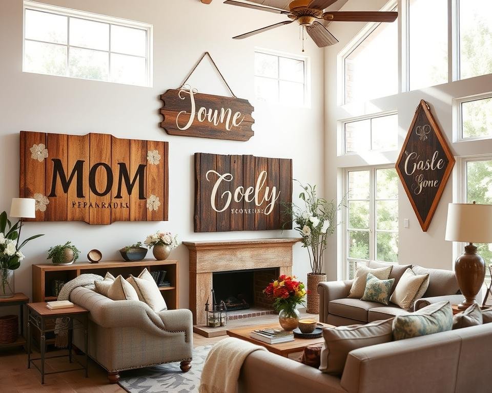 personalized home signs