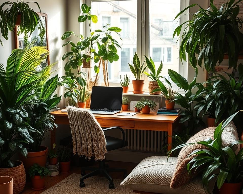 plant-friendly workspace