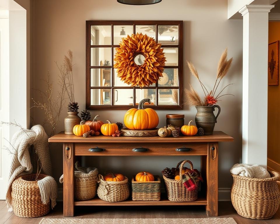 rustic fall decor