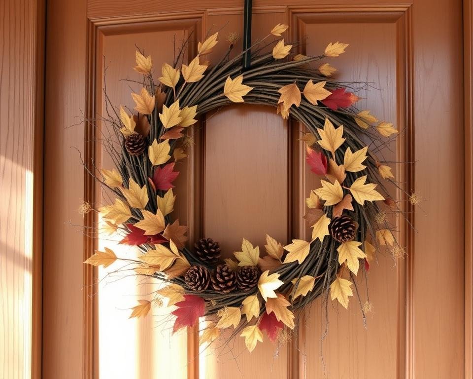 rustic wreath DIY