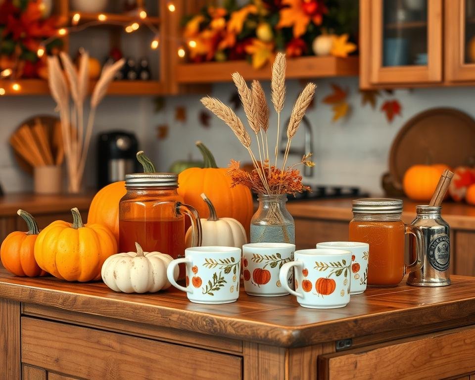 seasonal kitchen beverage station